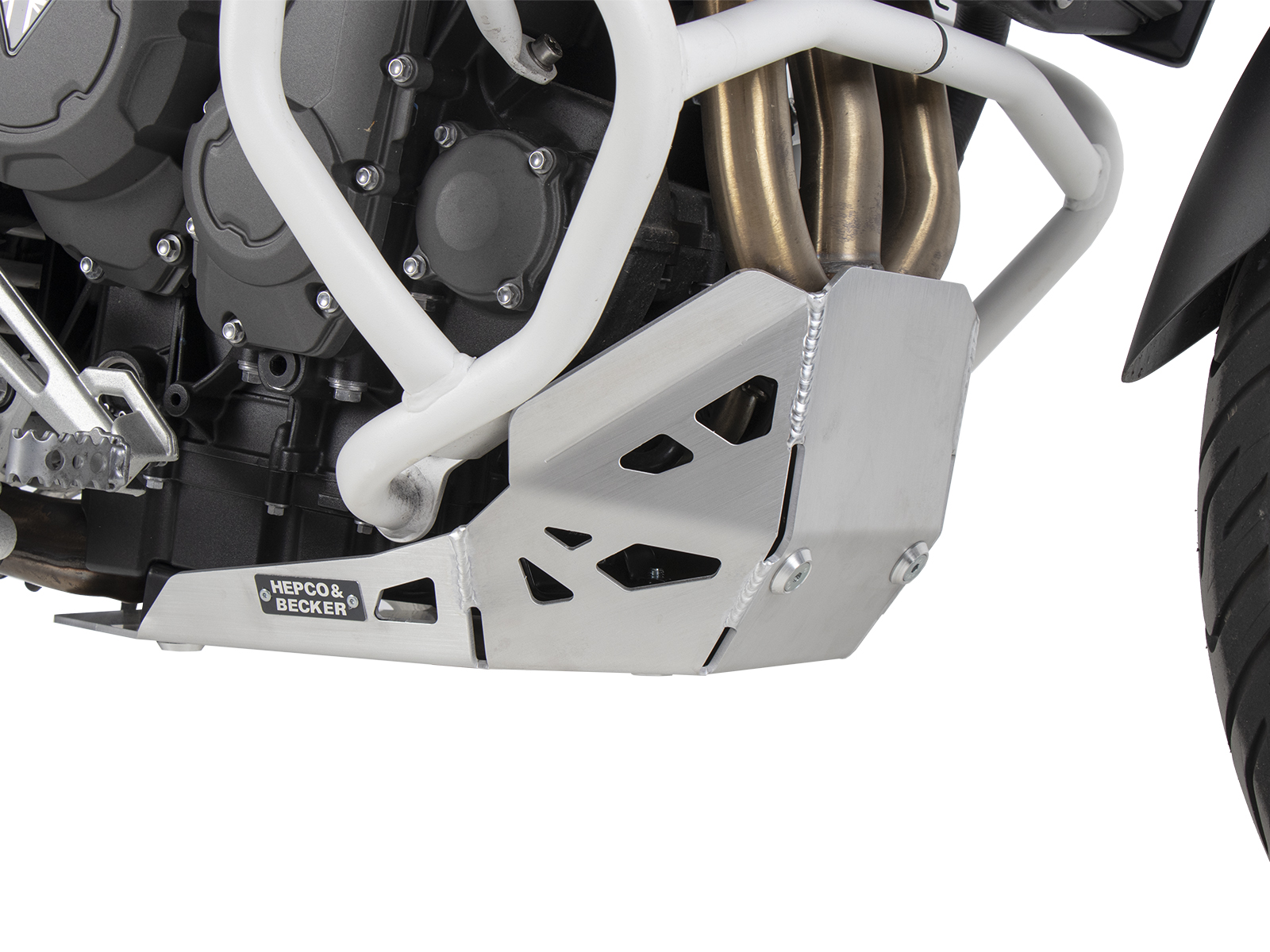 Plaque de protection moteur en aluminium pour Triumph Tiger 900 Rally Pro (24-) Hepco & Becker