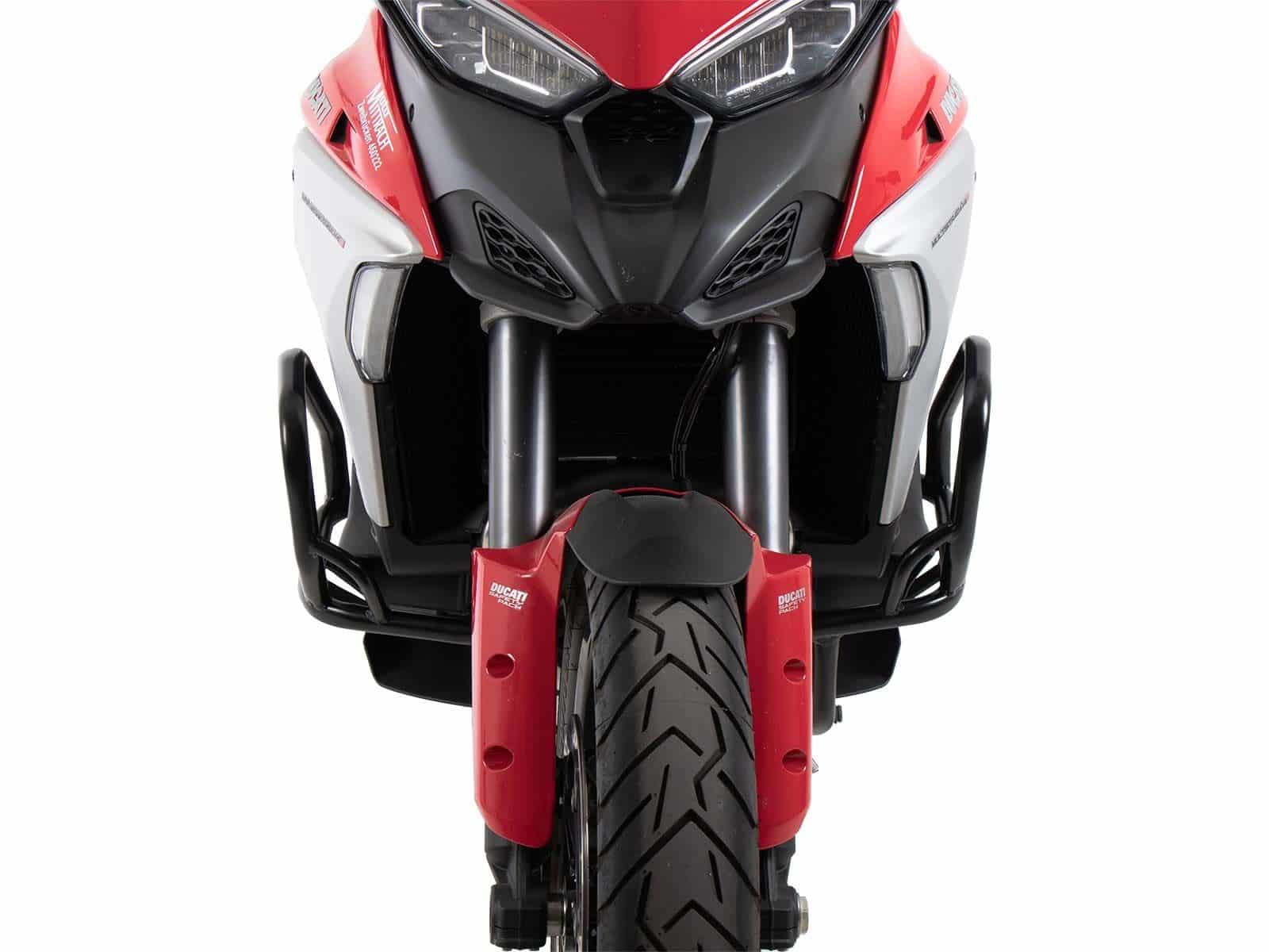 Arceau de protection moteur noir pour Ducati Multistrada V4/S/S Sport/Pikes Peak (21-24) /Rally (23-24)