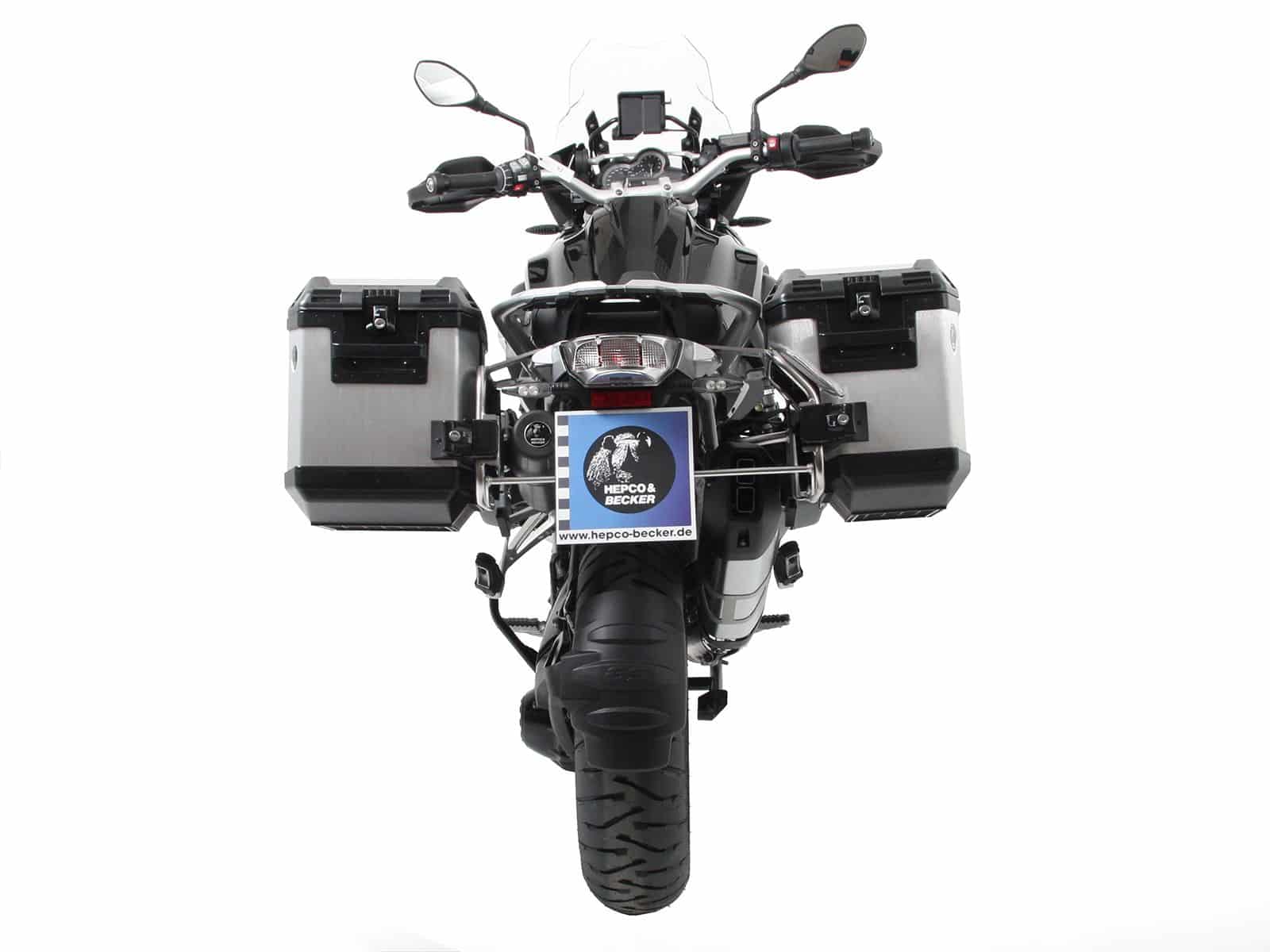 Boîte à outils pour support de valises latérales Cutout pour BMW R 1200 GS LC (13-18) Hepco & Becker