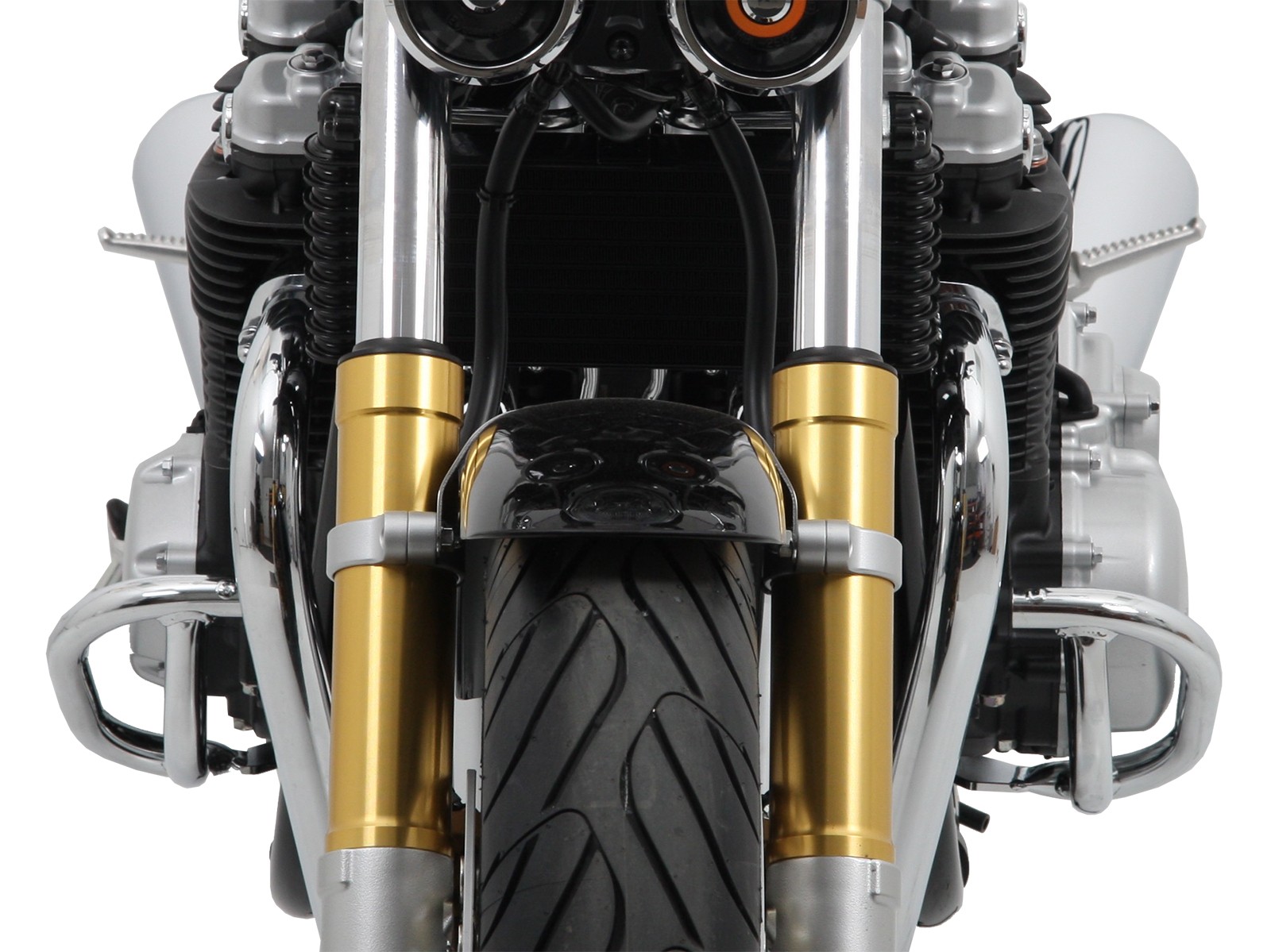 Arceau de protection moteur chromé pour Honda CB 1100 EX /RS (17-20) Hepco & Becker