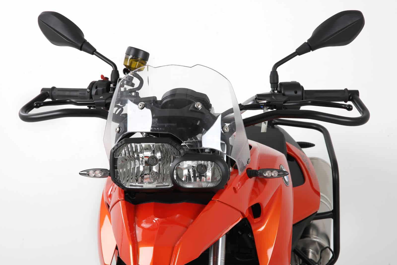 Barre de protection avant noire pour BMW F 650 GS Twin (08-11)/F 700 GS (12-17)/F 800 GS (08-18)