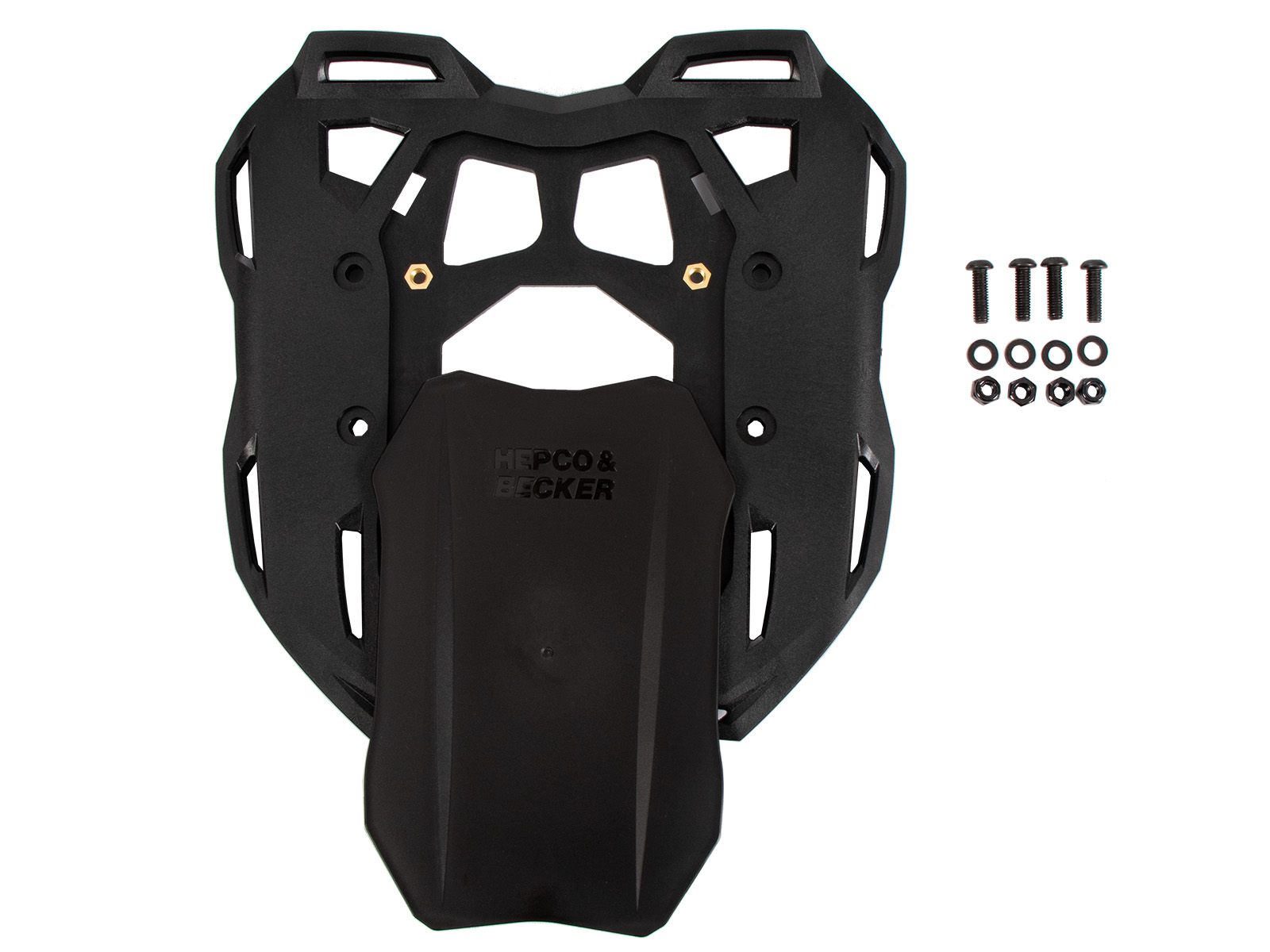 Porte-bagages arrière Smartrack noir pour Ducati Scrambler 800 (19-22) Hepco & Becker