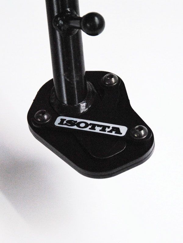 Elargissement du pied de béquille latérale pour BMW R 1200 RT /R 1250 RT