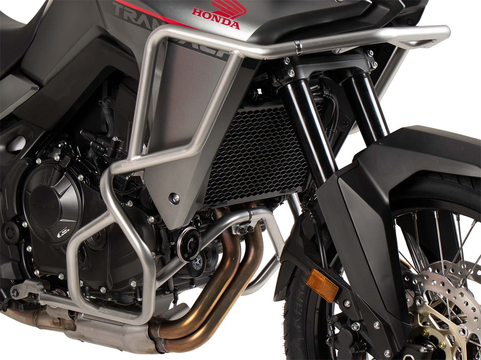 Arceau de protection du moteur argenté pour Honda XL 750 Transalp (25- ) Hepco & Becker