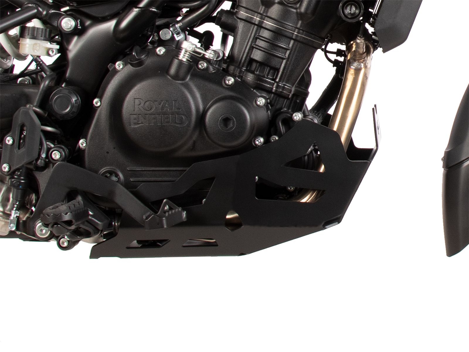 Plaque de protection moteur noire pour Royal Enfield Himalayan 450 (24-)