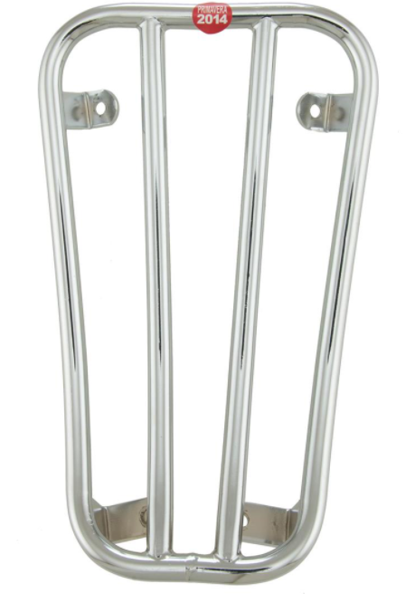 Porte-bagages passe-partout chromé pour Vespa Primavera/Sprint 50-150ccm