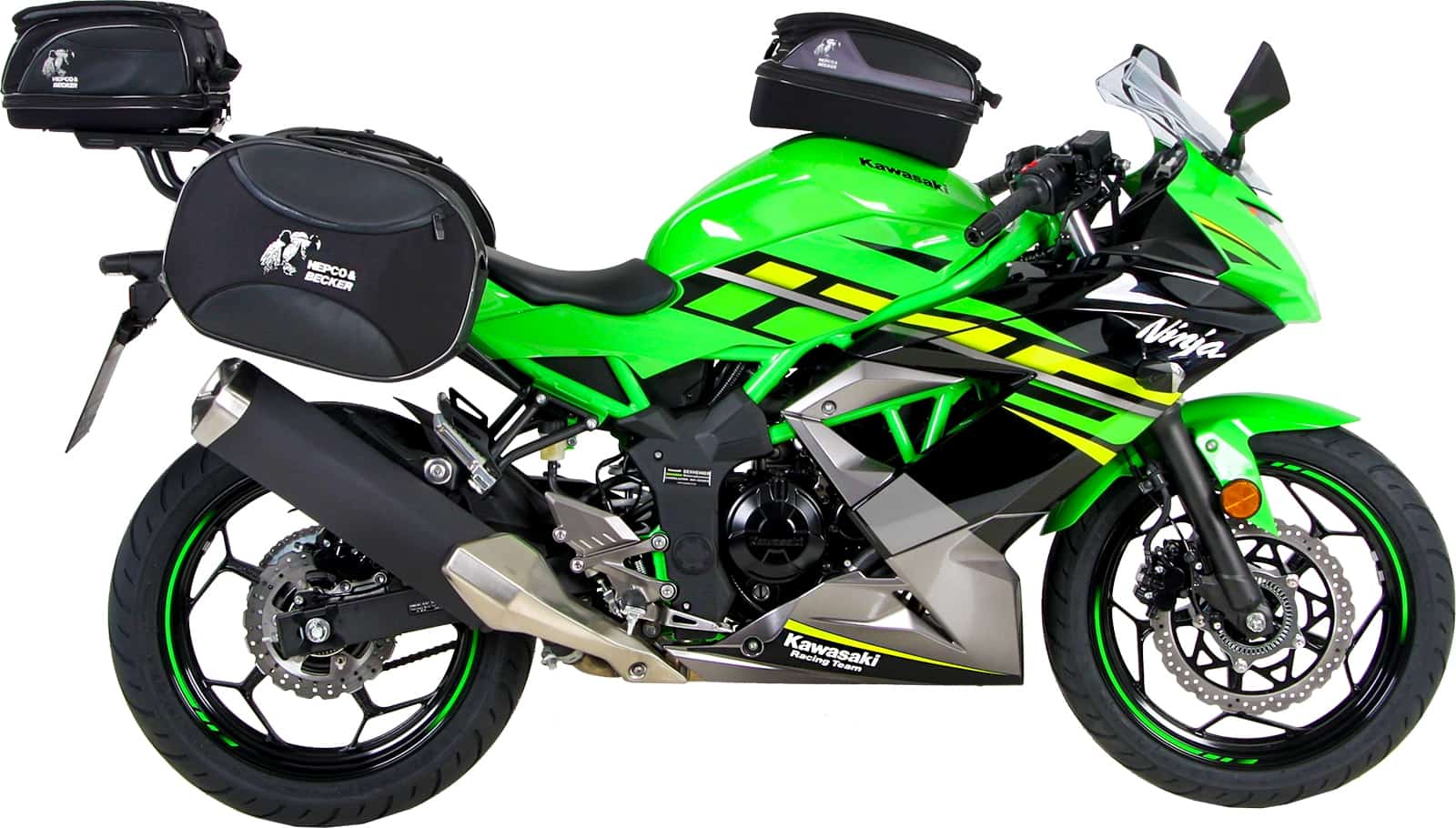 Supports latéraux C-Bow pour Kawasaki Ninja 125 (18-) Hepco & Becker