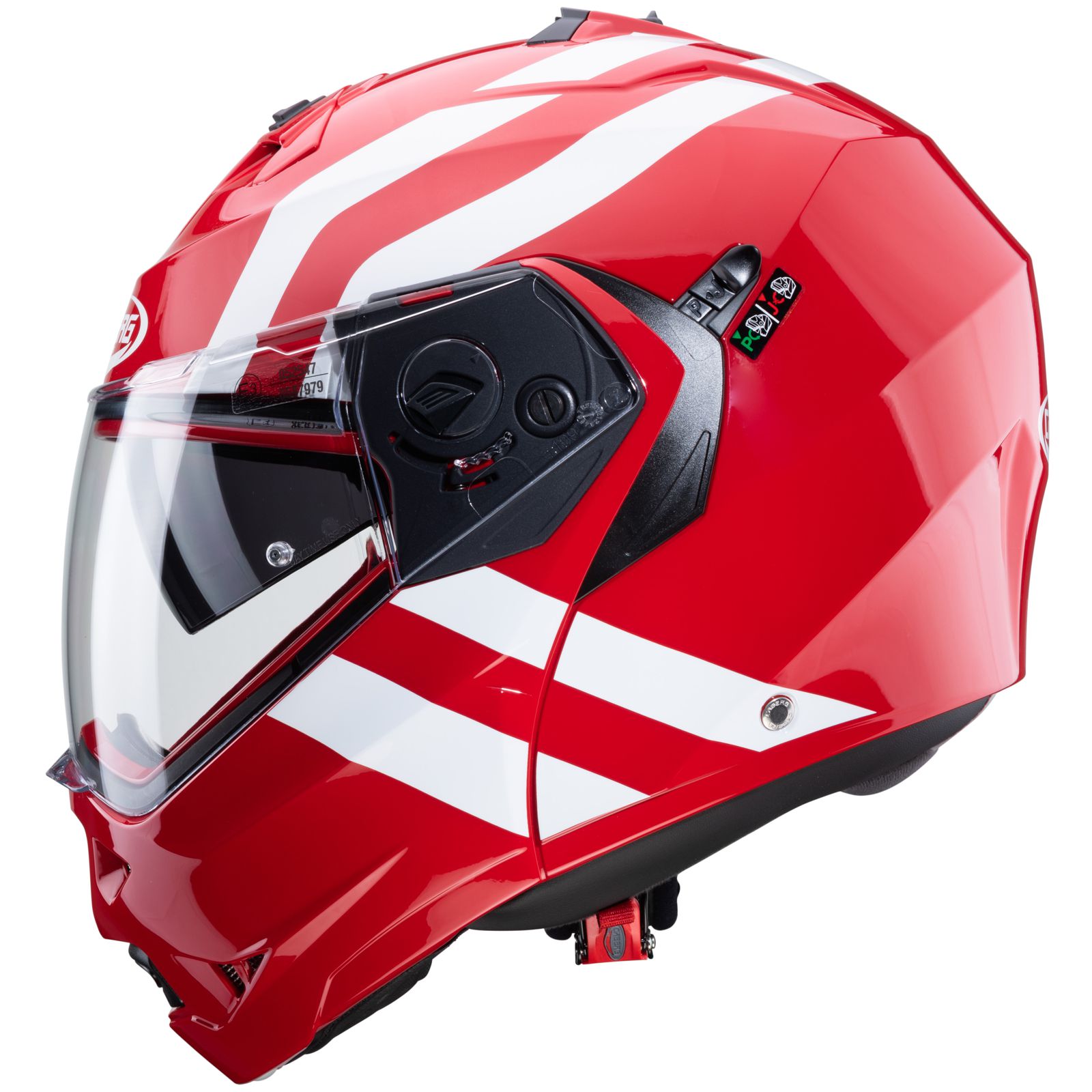 Caberg casque Duke II Superlegend, rouge/blanc