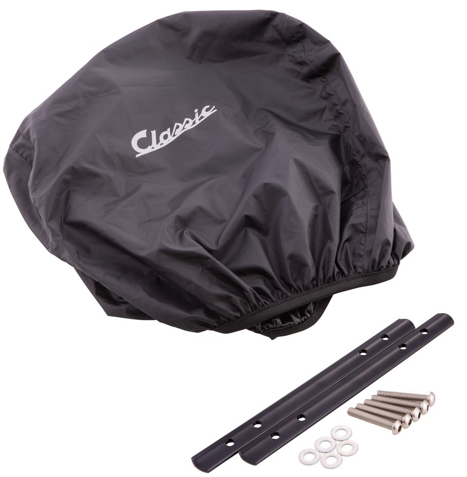 Kit panier à bagages Classic pour Vespa GTS/GTV/GT60 125-300ccm, marron foncé