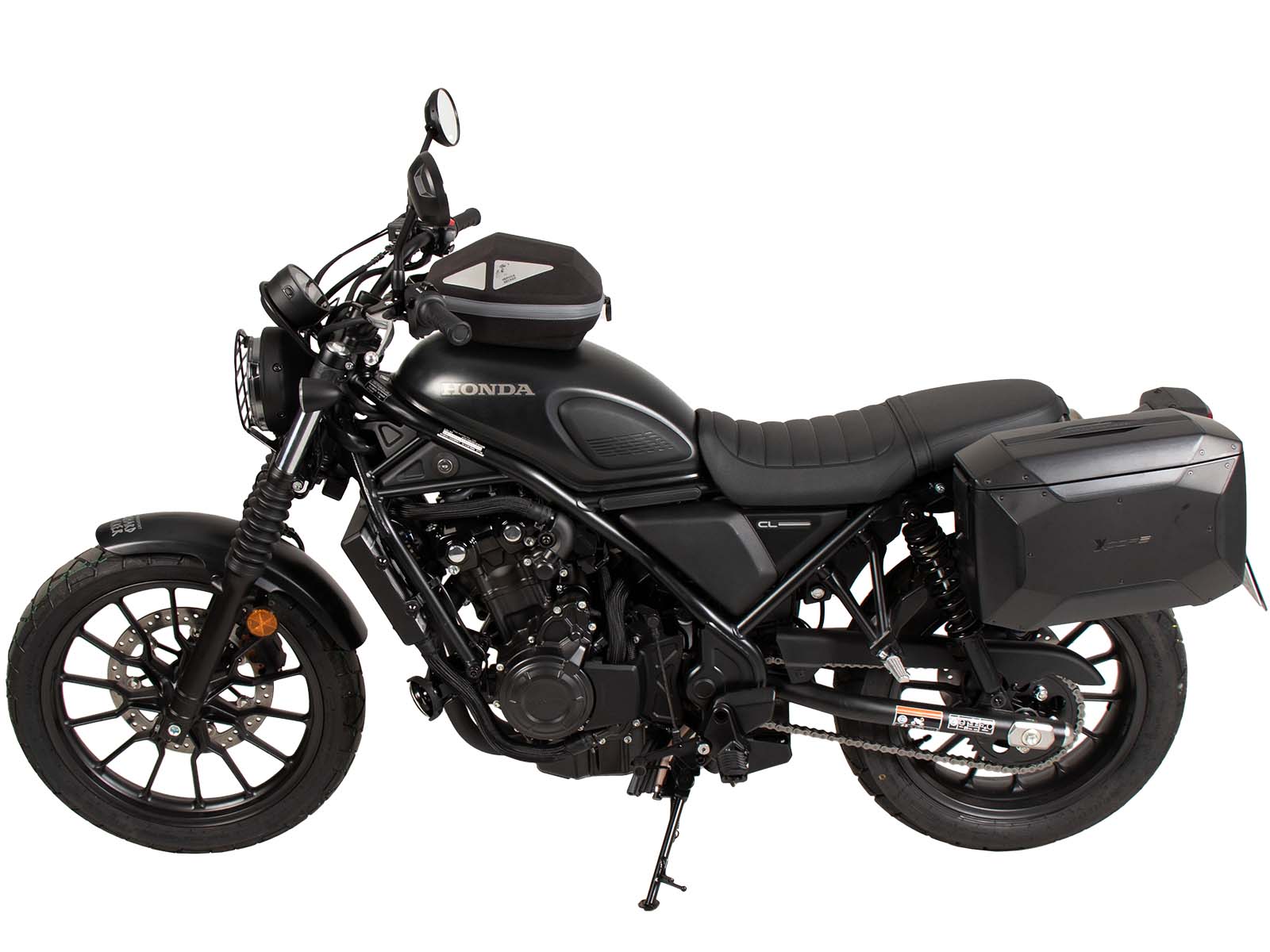 Support latéral C-Bow gauche noir pour Honda CL 500 Scrambler (23-) Hepco & Becker