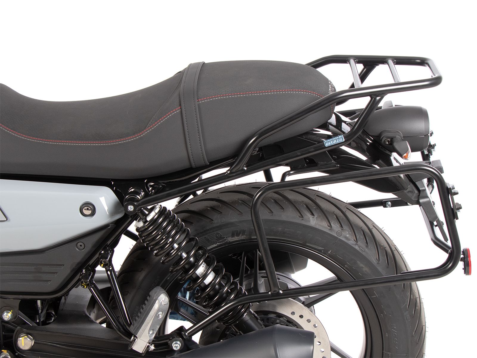 Porte-bagages tubulaire noir pour Moto Guzzi V7 850 Sport (25-) Hepco & Becker