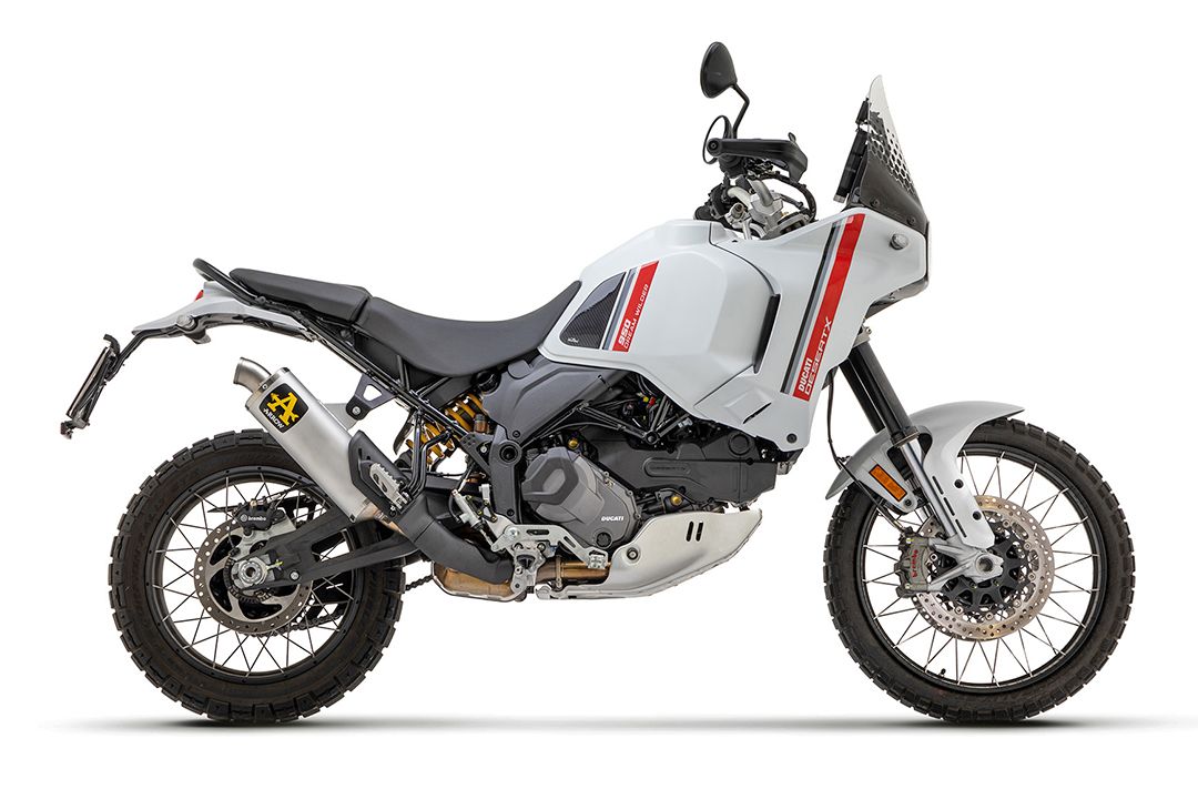 ARROW pot d'échappement INDY RACE aluminium pour Ducati DesertX (22-)