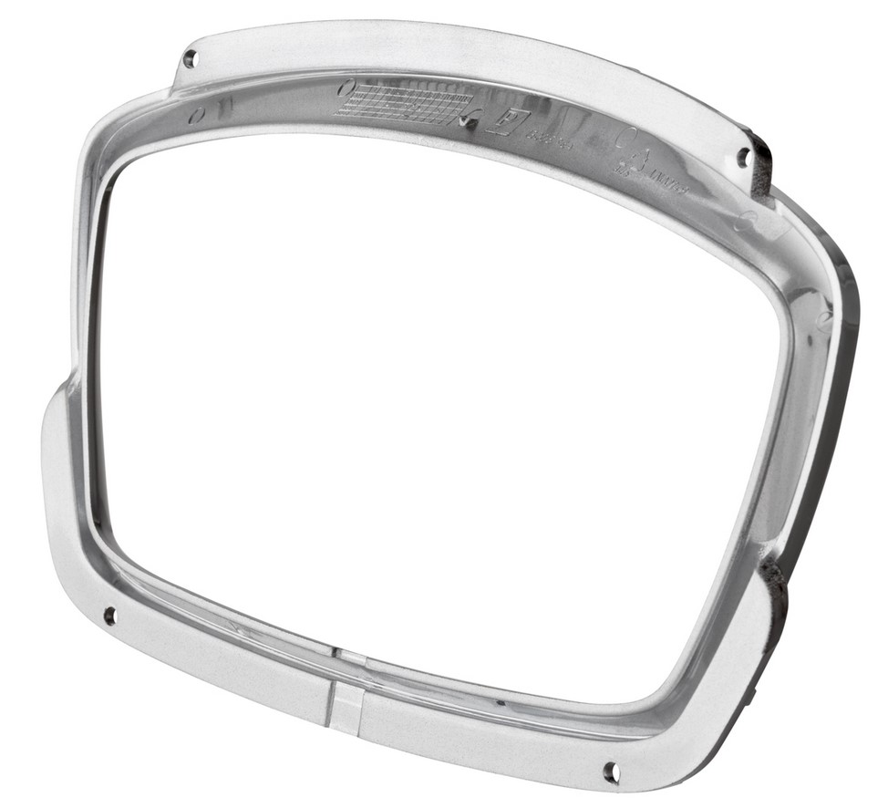 Anneau décoratif tachymètre pour Vespa GTS Supertech HPE 125/300 ('19-), noir brillant