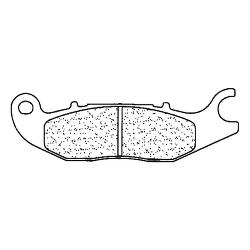 CL Brakes Street plaquettes de frein en métal fritté - 1148A3+