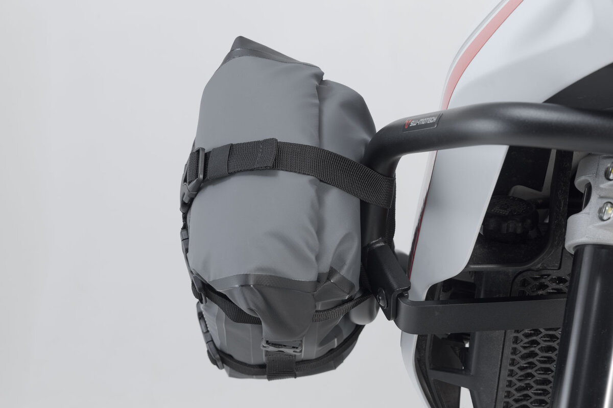 Drybag 80 sacoche arrière pour Aprilia RSV 1000 R /Tuono, noir / gris - SW Motech