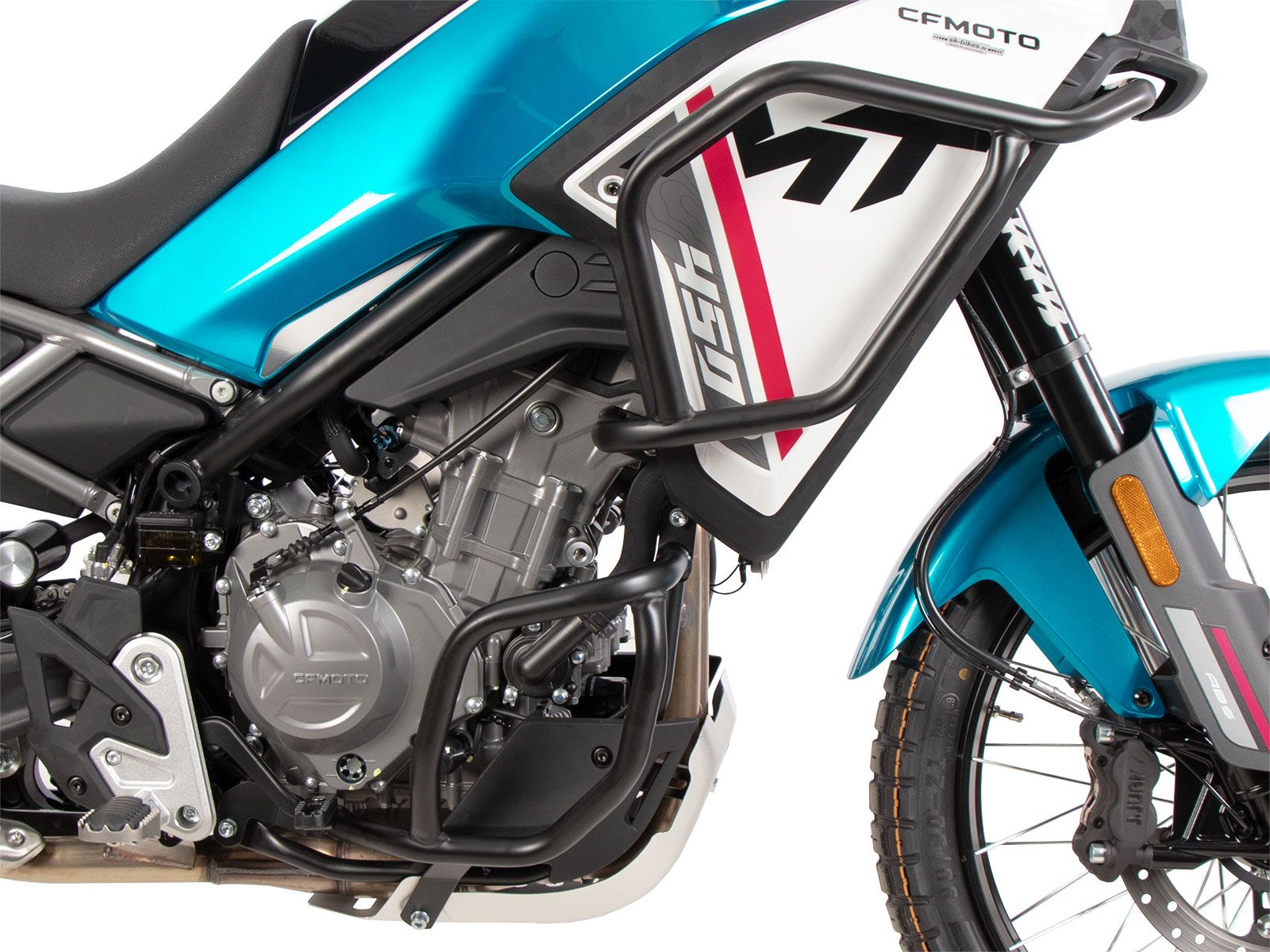 Arceau de protection moteur noir pour CFMoto 450 MT (24-) Hepco & Becker