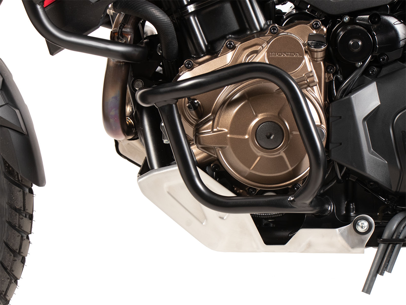 Arceau de protection moteur noir pour Honda CRF 1100 L Africa Twin (24-) Hepco & Becker