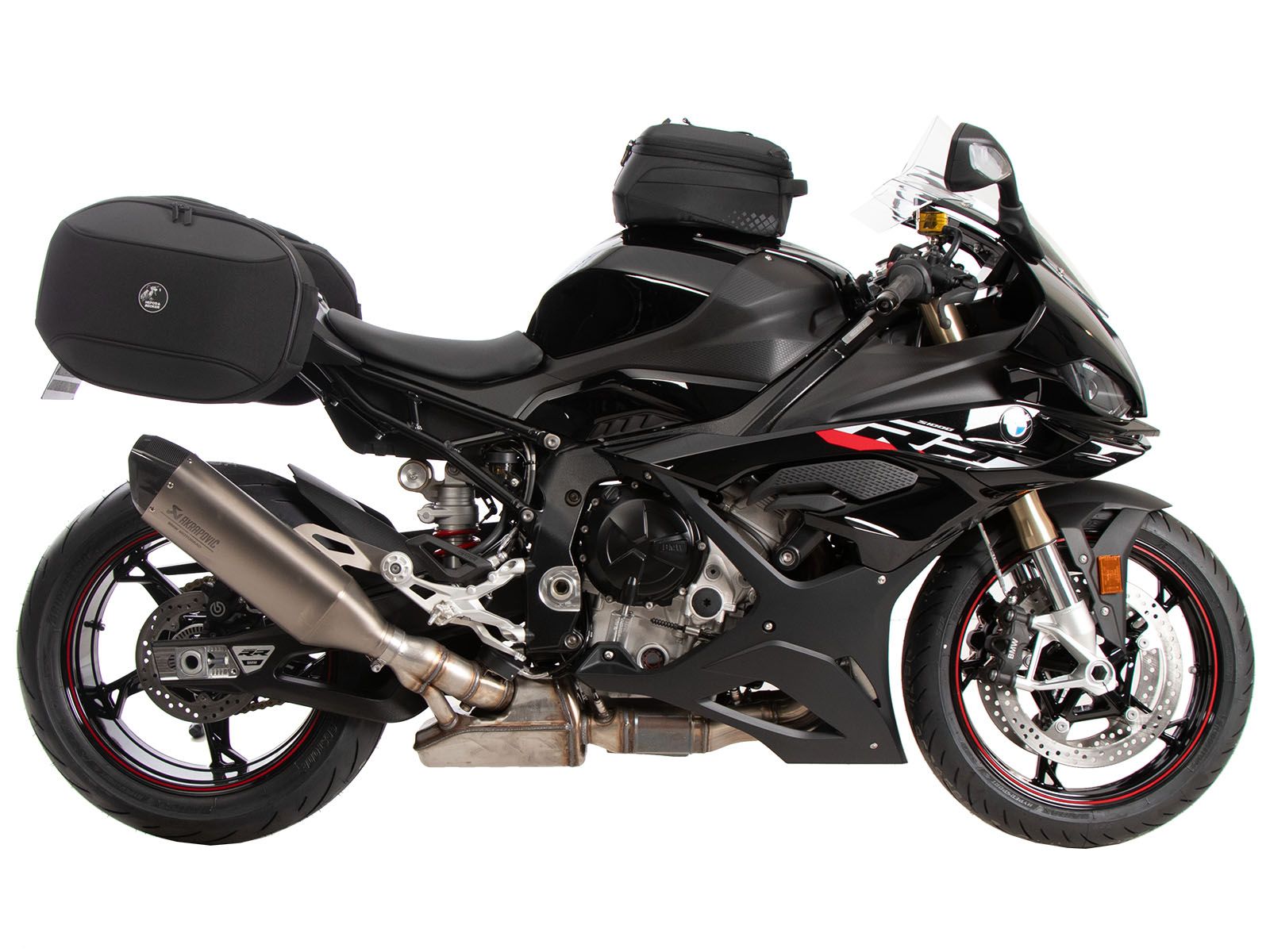 Supports latéraux C-Bow noirs pour BMW S 1000 RR (23-) Hepco & Becker