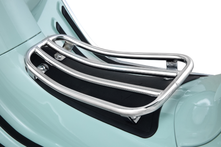 Porte-bagages passe-partout chromé pour Vespa Primavera/Sprint 50-150ccm