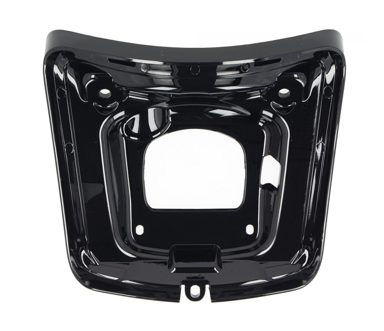 Cadre de feu arrière noir brillant pour Vespa GTS, GTS Super 125-300ccm (Facelift, à partir de 2014)