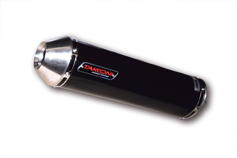 Silencieux Takkoni Kawasaki Z 800 e, acier inoxydable, homologué E