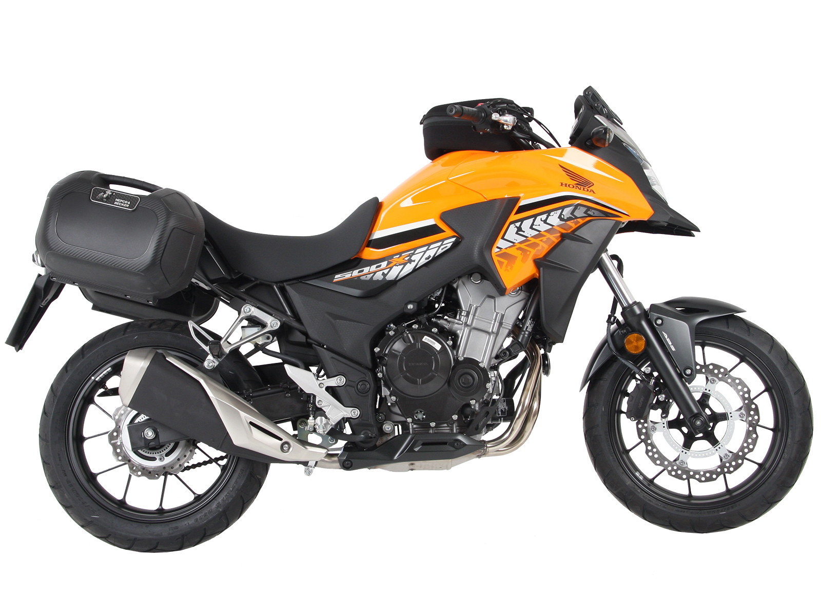 Anneau de réservoir Basic avec unité de fermeture de la sacoche de réservoir pour Honda CB 500 X (17-18) Hepco & Becker