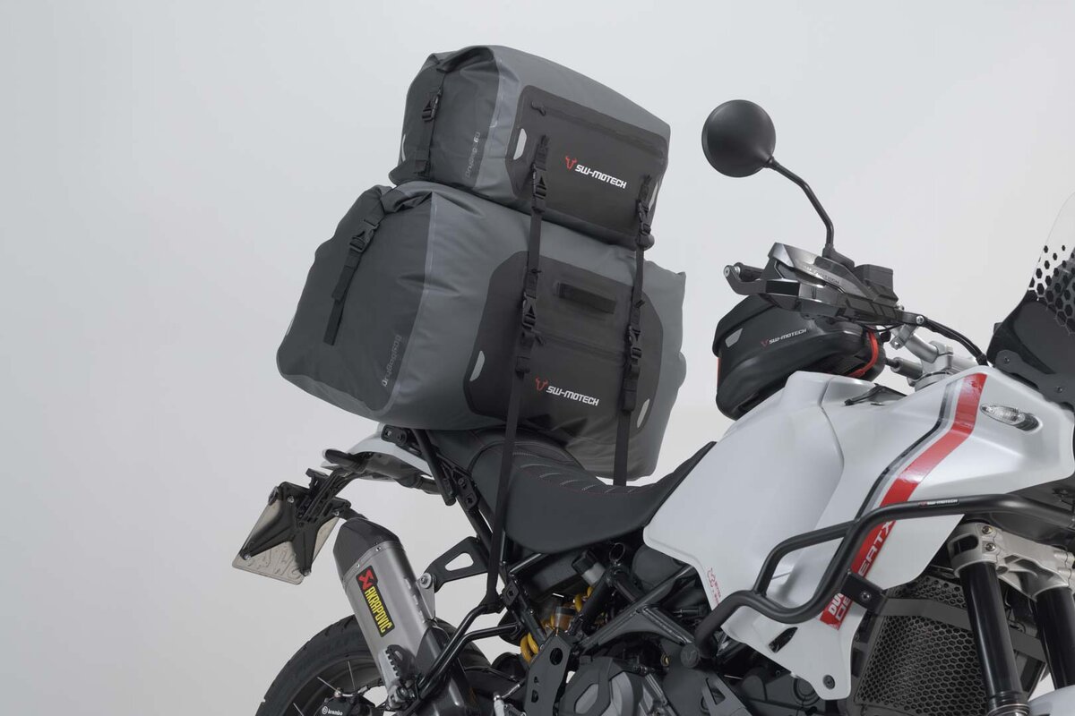 Drybag 350 sacoche arrière pour Aprilia RSV 1000 R /Tuono, noir / gris - SW Motech