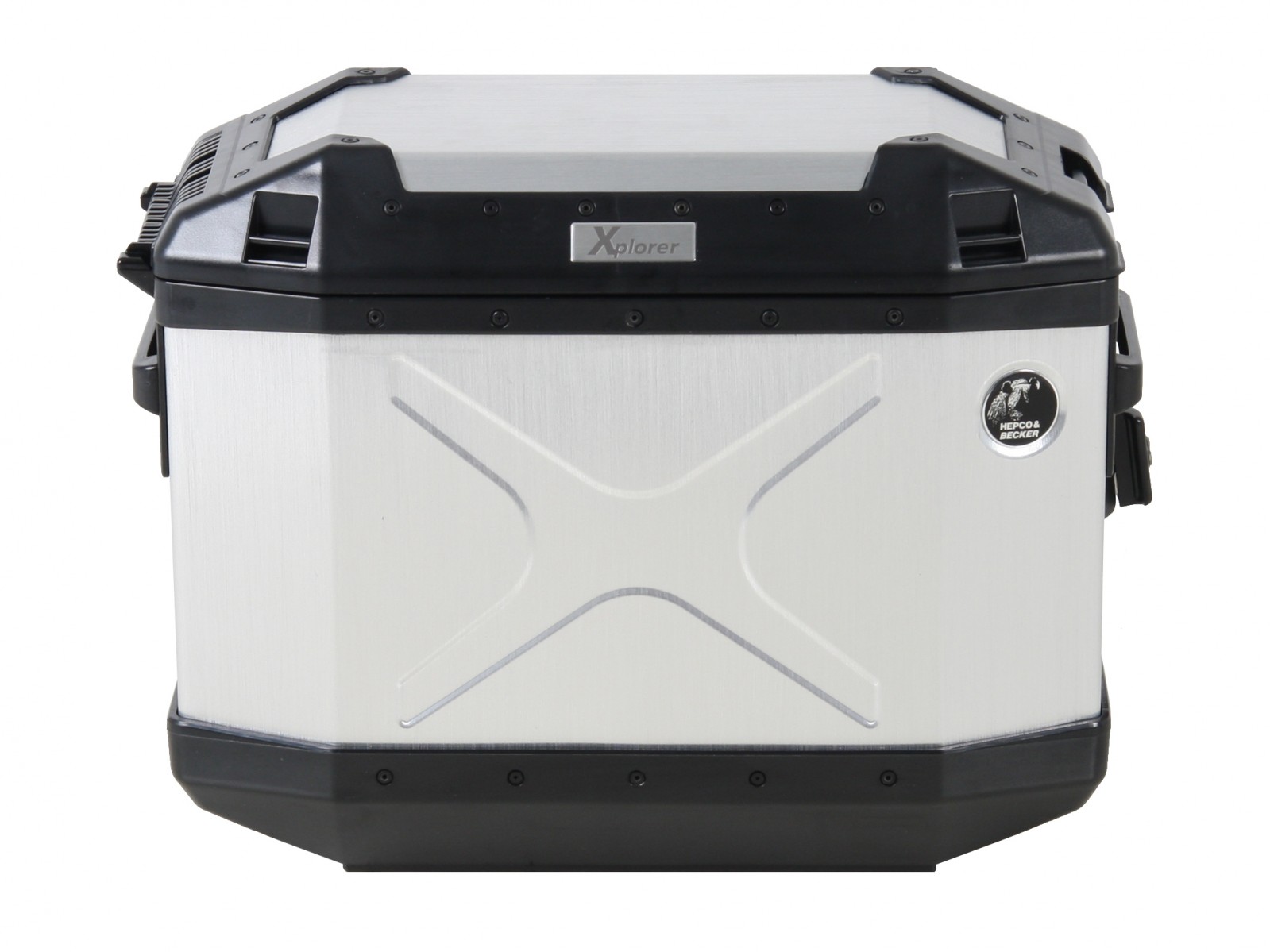 Valises latérales Alu Xplorer 30 argent Hepco & Becker