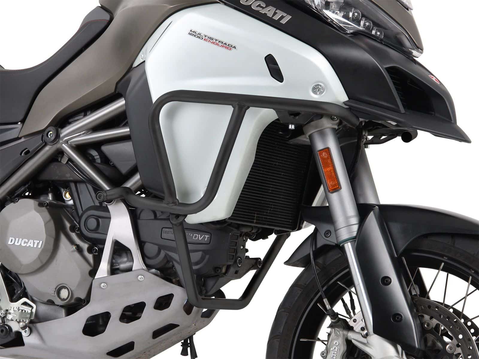 Arceau de protection du réservoir noir pour Ducati Multistrada 1200 Enduro (16-18) Hepco & Becker