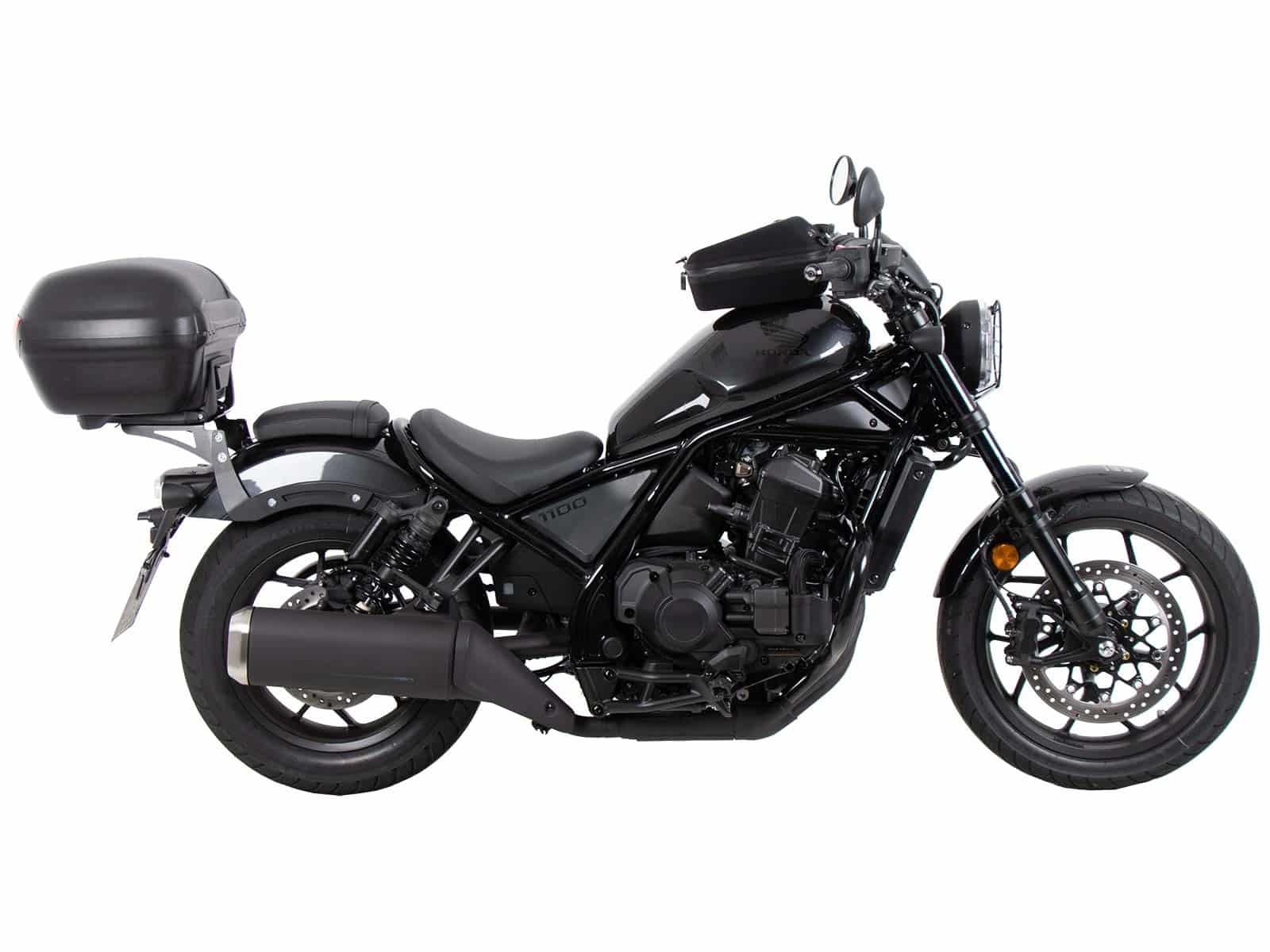 Support de top case Easyrack noir pour Honda CMX 1100 Rebel /DCT (21-24) Hepco & Becker