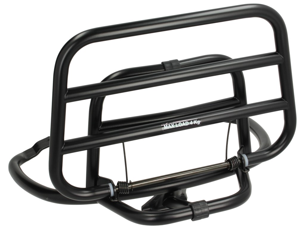 Porte-bagages arrière pliable Vespa Primavera / Sprint - Noir