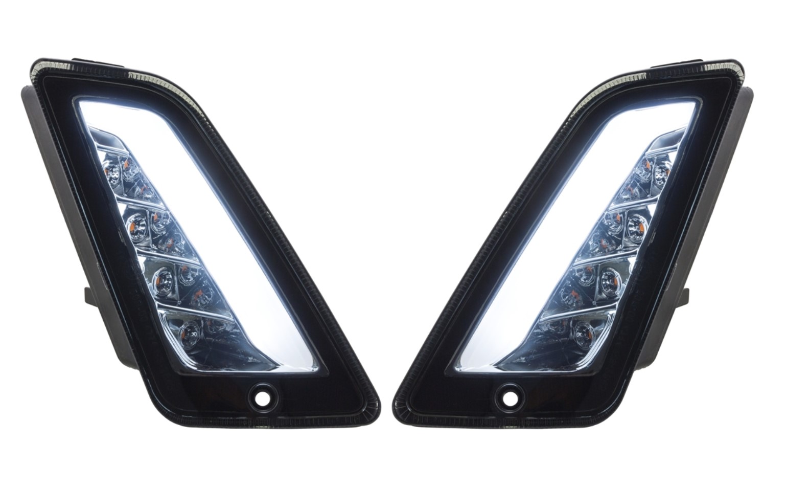 Kit clignotants avant gauche/droite pour Vespa GTS/GTS Super/GTV/GT 60/GT/GT L ('03-'13), teinté