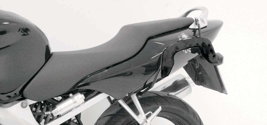 Supports latéraux C-Bow noirs pour Honda CBR 600 F (99-10) Hepco & Becker