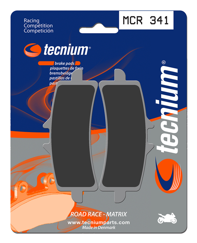 Plaquettes de frein en carbone fritté Tecnium Racing - MCR341