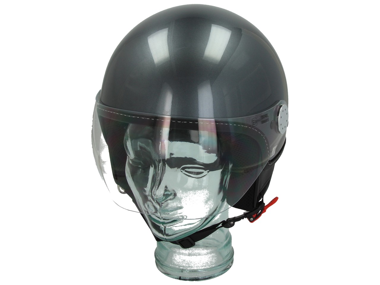 Casque Vespa Jet Visor 3.0 Gris Travolgente (G03)
