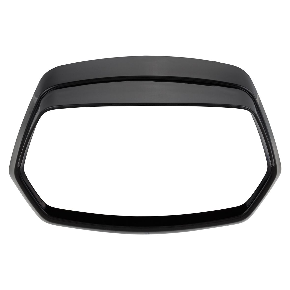 Anneau de lampe noir brillant avec abat-jour pour Vespa Sprint 50-150ccm ('18-)
