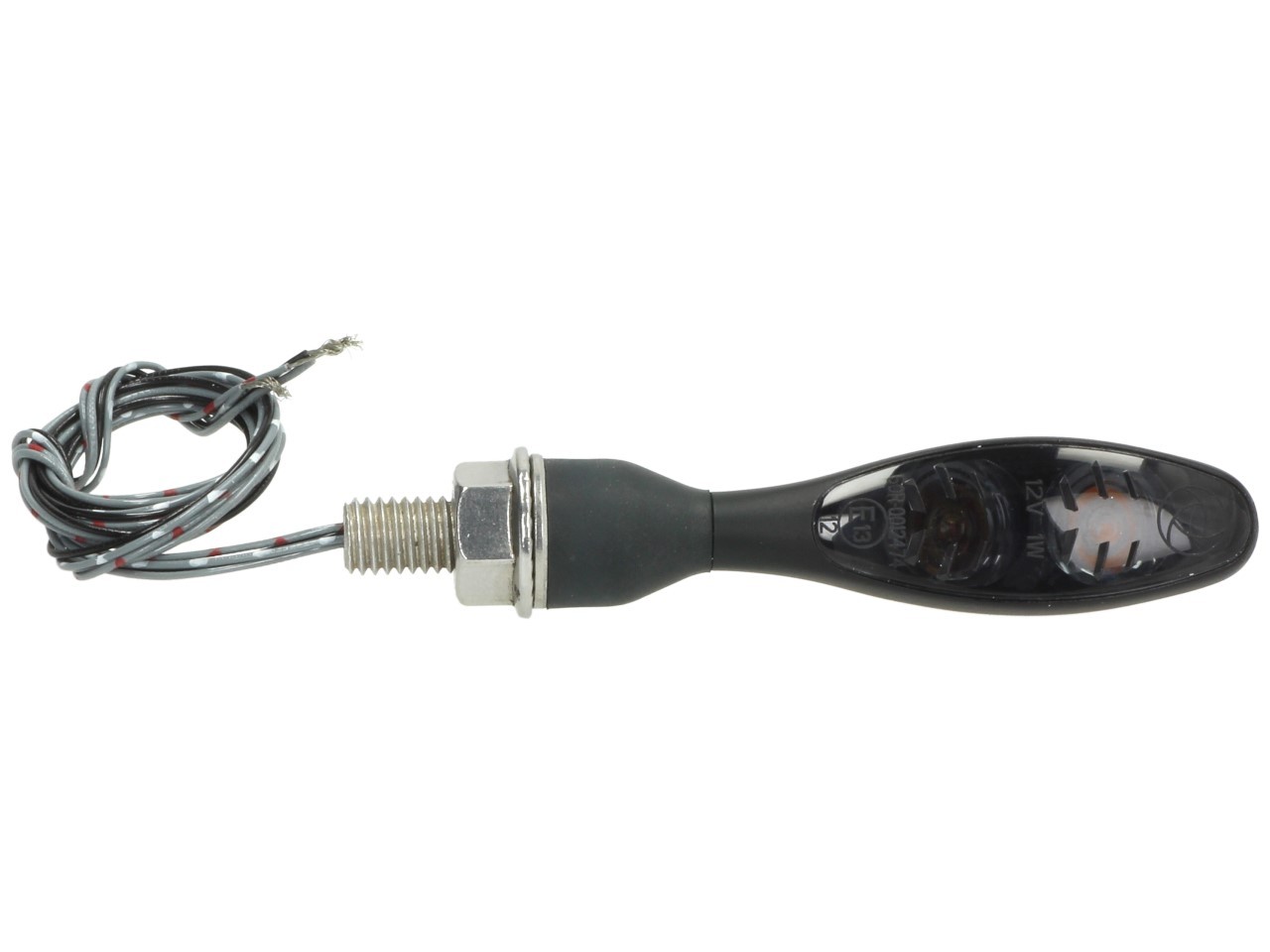 Clignotants Kellermann, feux arrière et stop, Micro 1000 DF Dark, acier, LED, HL/HR, 12 V, noir mat