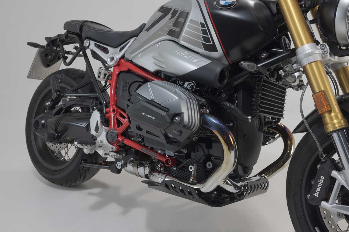SW-Motech protection cylindrique noire pour BMW R 12 G/S (25-)