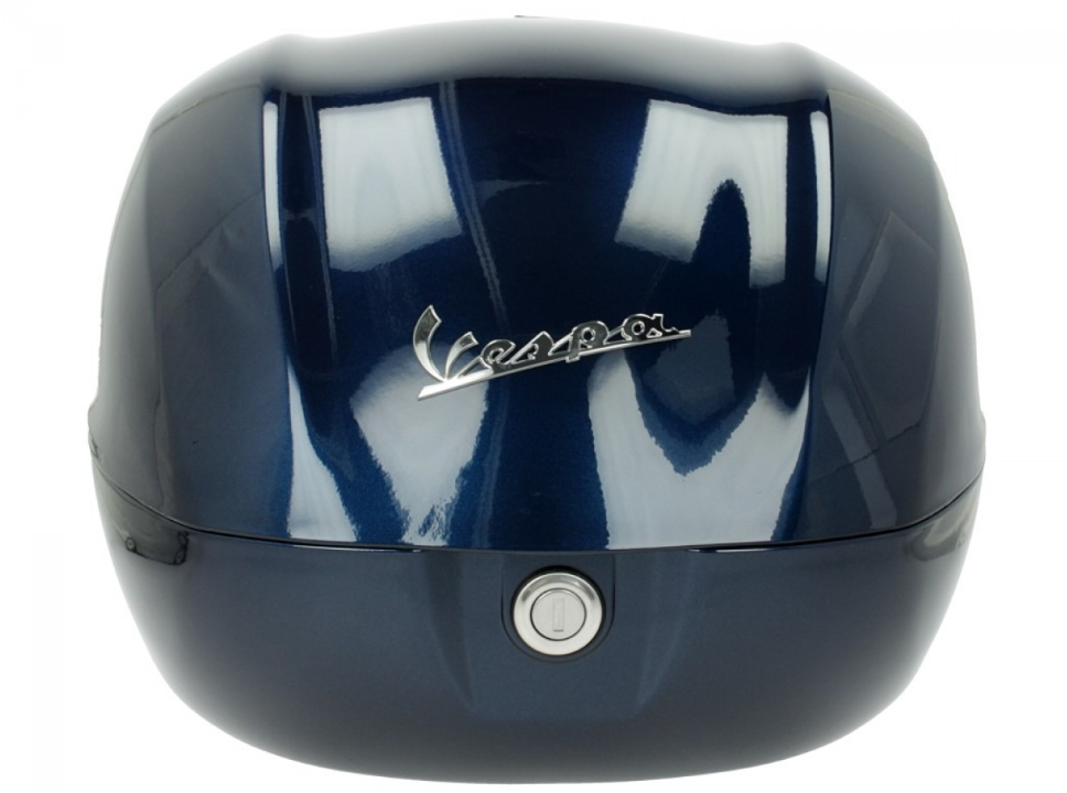Top case original 32 l. pour Vespa Primavera / GTS - Blu Midnight 222/A