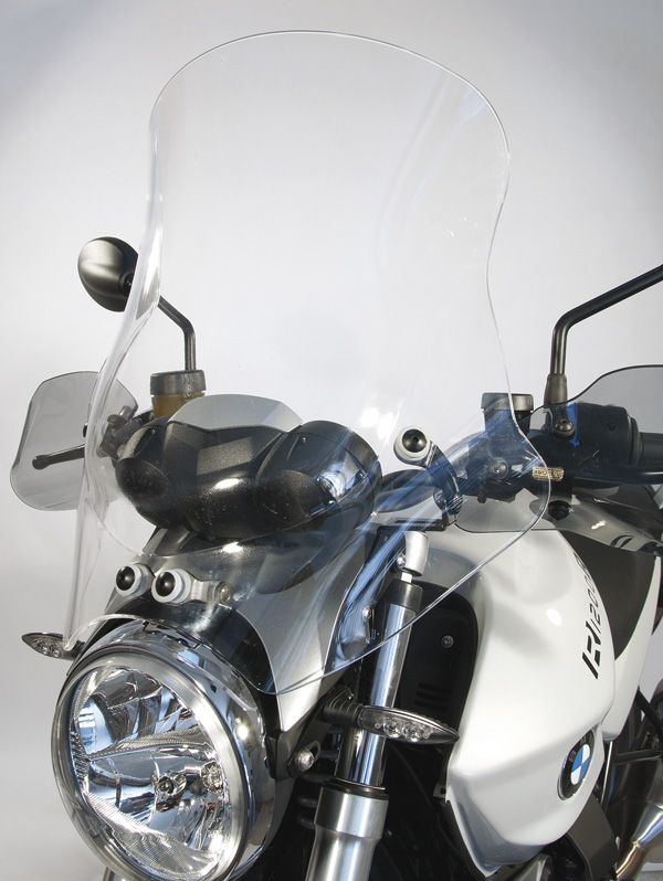 Pare-brise Sport, inclinable - hauteur 500 mm pour BMW R 1200 R (11-14)