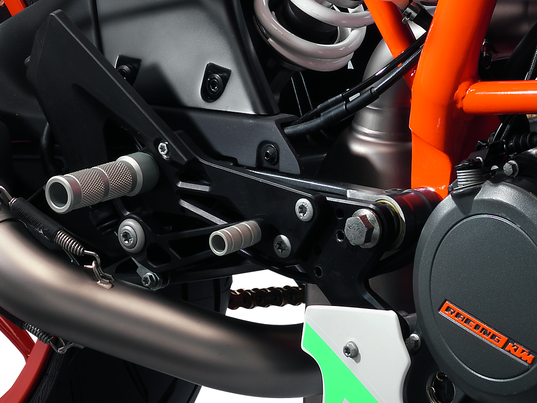 Système de repose-pieds KTM