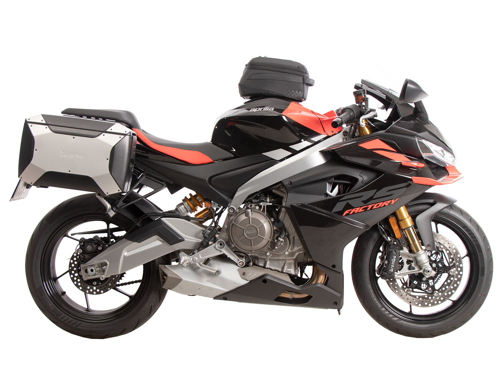 Anneau de réservoir Basic avec unité de fermeture de la sacoche de réservoir pour Aprilia RS 660 / Factory (25-)