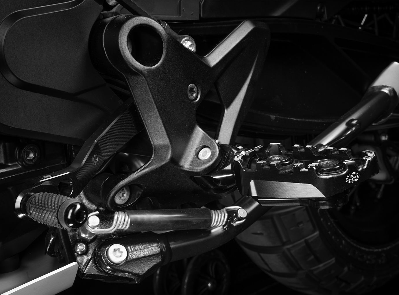 Gilles TECH-X repose-pieds Enduro avec ABE pour Ducati Multistrada 1200 /S, 1260 /S
