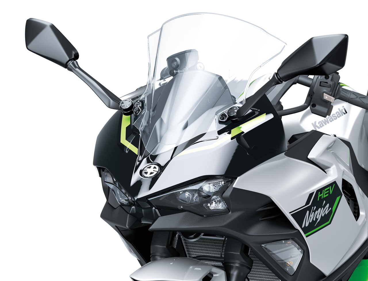 Grand pare-brise transparent pour Kawasaki Ninja 1100 SX / SE (25-) Original Kawasaki