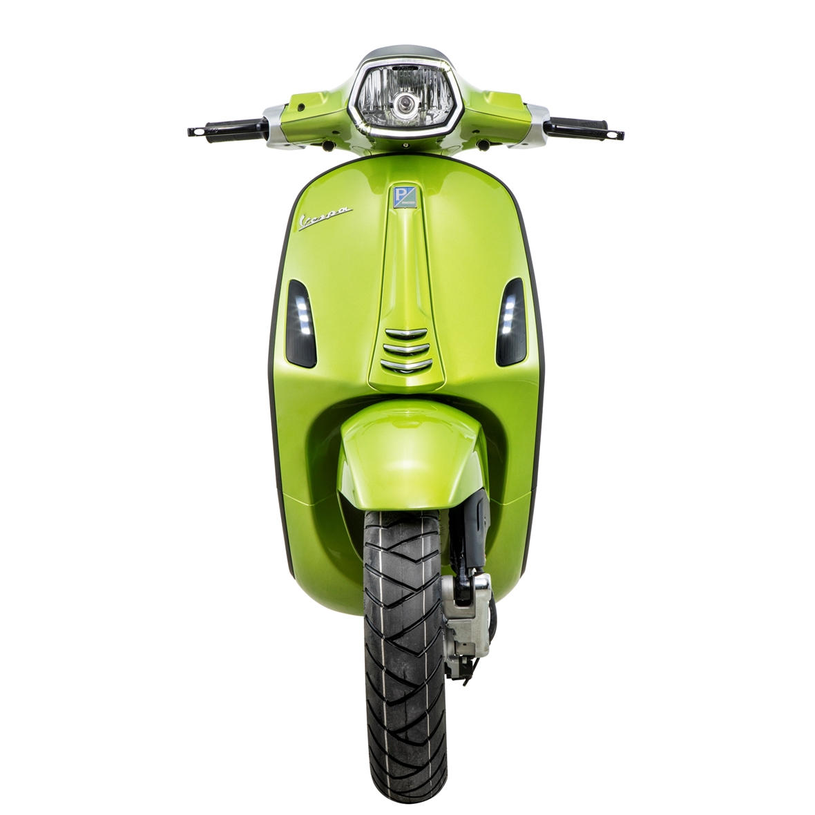 Anneau de lampe noir mat LED anneau lumineux pour Vespa Sprint 125/150ccm 4T ('13-'18)