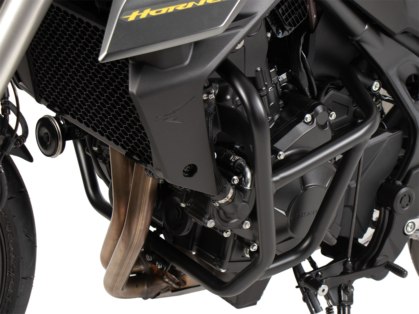 Arceau de protection moteur "Solid" noir pour Honda CB 750 Hornet (23-) Hepco & Becker