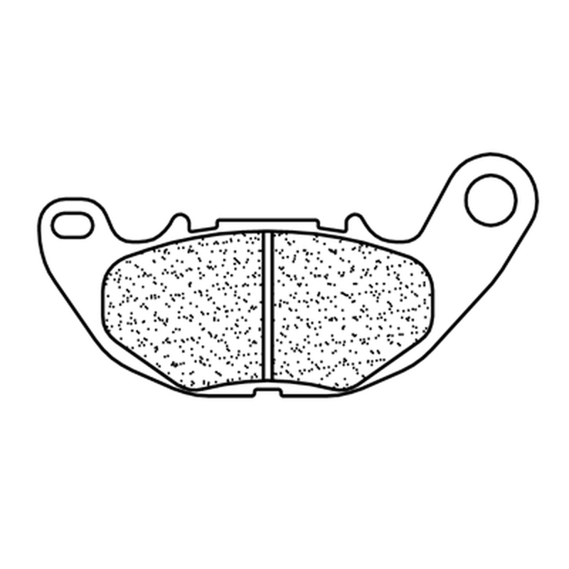 CL Brakes Street plaquettes de frein en métal fritté - 1240XBK5