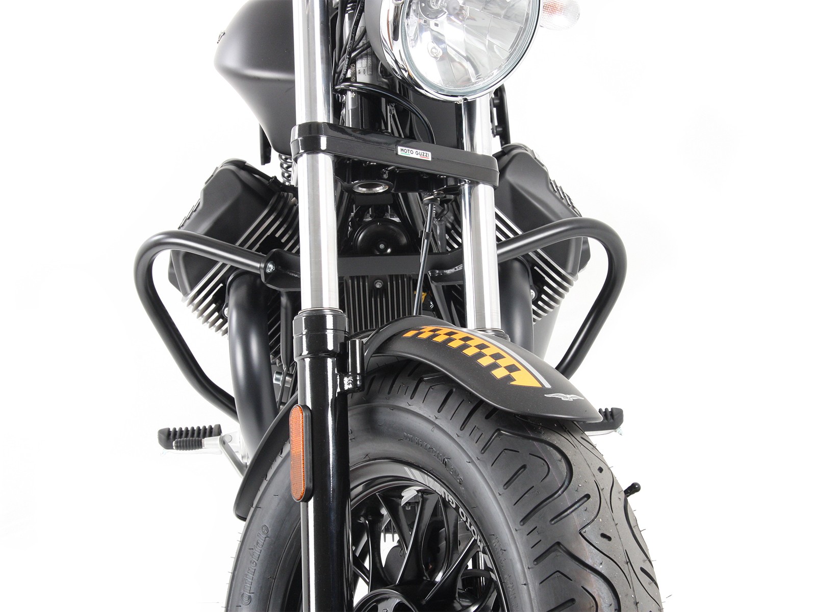 Arceau de protection moteur noir pour V 9 Bobber (année 16-) / Bobber Sport (année 19-) Hepco & Becker
