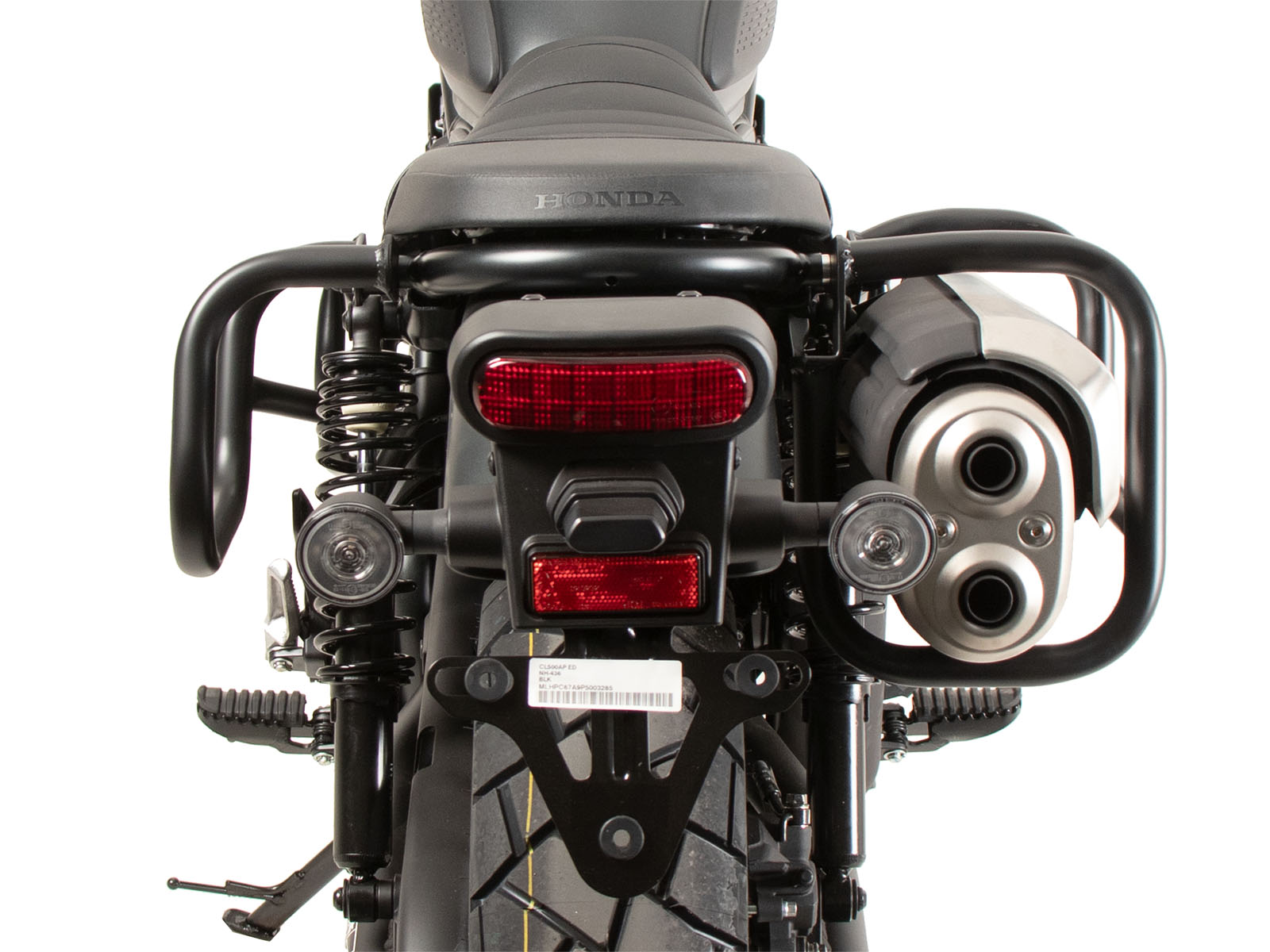Arceau de protection arrière noir pour Honda CL 500 (23-) Hepco & Becker