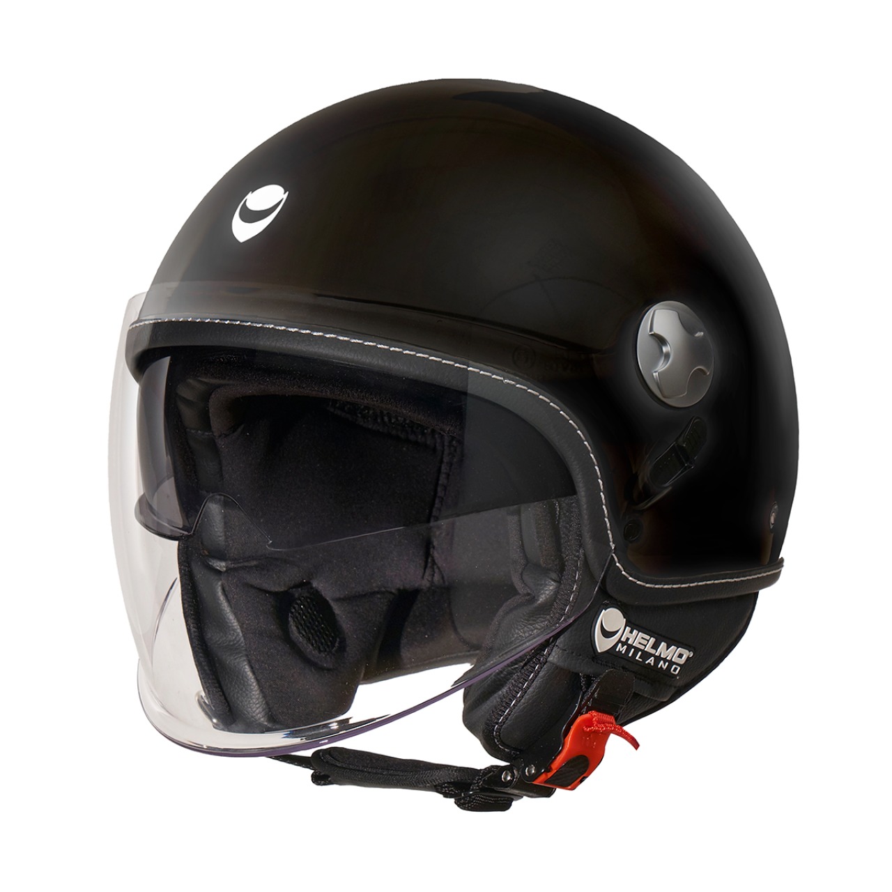 Helmo Milano Demi Jet, Eos, noir, mat